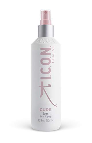 K I.C.O.N. I.C.O.N. Cure Replenishing Spray, Instant Detangling Treatment, Strengthens Dry & Damaged Hair, Conditions & Softens All Hair Types, 8.5 oz