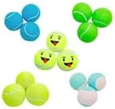3-Pack Tennis Ball Dog Toys with Squeaker, Interactive Fetch Play for Pets 40 lbs and Over ,Training Balls for Indoor & Outdoor Exercise, 3.28-inch (Sound Ball, 18PCS)