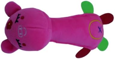 Squeaky Plush Pink Pig Dog Chew Toy