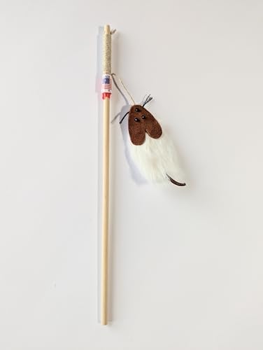 Runaway Rosie Interactive Cat Toy (White)
