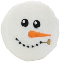 MIGHTY® 2 Pack Small Snow Ball: Ultra Durable Plush Dog Toy