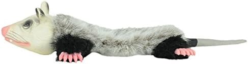 Hyper Pet Real Skinz Opossum Plush Dog Toy, Medium (Pack of 12)
