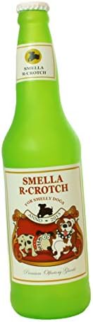SILLY SQUEAKERS Tuffy 2 Pack Beer Bottle Dog Toy: Squeaky Dog Toy, Washable and Floats, Vinyl
