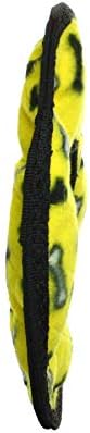 TUFFY® : No Stuff Ring Dog Toy: Ultra Durable Plush Toy with Multiple Layers & Reinforced Seams, Washable and Floats, Original Construction