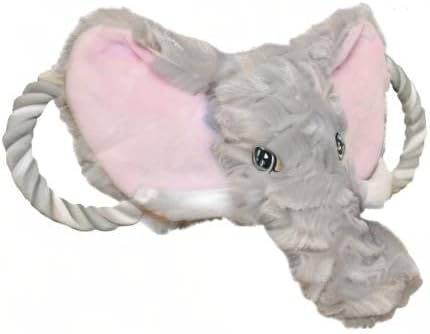 Jolly Pets Tug-A-Mal Elephant Squeaky Tug Dog Toy, Extra Large