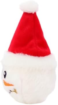 MIGHTY Tuffy Small Snow Ball: Ultra Durable Plush Dog Toy