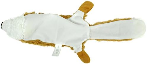 Hyper Pet Critter Skinz Fox Plush Dog Toy with Squeaker, Large