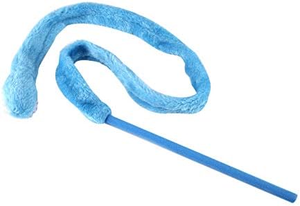 Cat Toy Snake, Serpentine Mint Cat Teasing Stick Enhance Bond With Cats