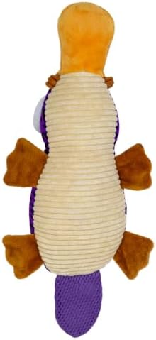 KONG Armor Dog Toy, Durable Plush (Platypus)