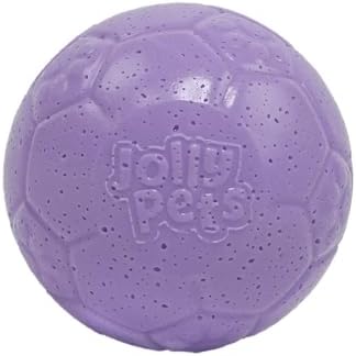 Jolly Pets Mini Soccer Ball Dog Toy, 4 in, Light Purple - Durable