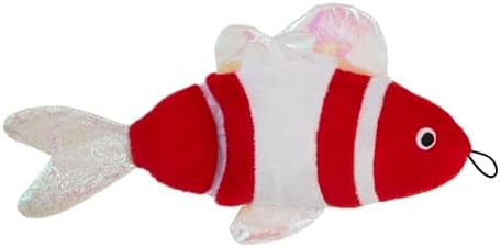 Mad Cat Bright Fish Kicker Cat Toy with Touch Activated Light Up, Pack of 1