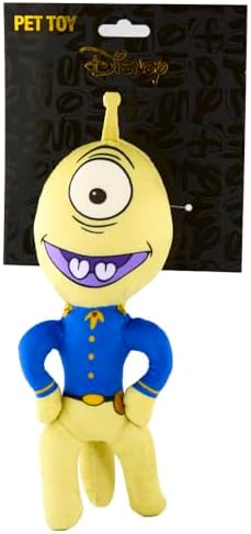 Buckle-Down Disney Dog Toy, Lilo and Stitch Pleakley Smiling Full Body Standing Pose Pet Toy, Plush