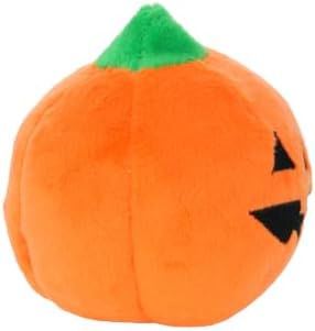 MIGHTY Tuffy Small Pumpkin Ball: Ultra Durable Plush Dog Toy