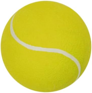 Banfeng Big Tennis Ball for Dogs, Giant Dog Tennis Ball Toy Large Outdoor Sports Gift for Small Medium Large Dog (Goose Yellow, 9.5 inch)