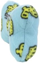 MIGHTY Tuffy 2 Pack Bone Dog Toy: Ultra Durable Plush Toy with Multiple Layers & Reinforced Seams, Washable and Floats, Vinyl Bone & Fleece