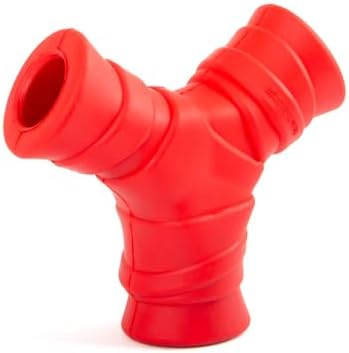 Jeffers Pet Natural Rubber Dog Chew Toy – Red Y, Medium - Vanilla Scented, Durable, Non-Toxic, Dishwasher Safe, Interactive Fetch & Tug Toy - Perfect for Training Medium Chewers