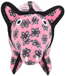 TUFFY® : 2 Pack Medium Pig Dog Toy: Ultra Durable Plush Toy with Multiple Layers & Reinforced Seams, Washable and Floats, Original Construction