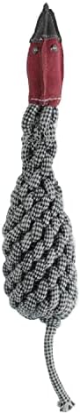 Aussie Naturals Crinkle Pheasant Rope and Chew Bird Dog Toy, Large, Brown