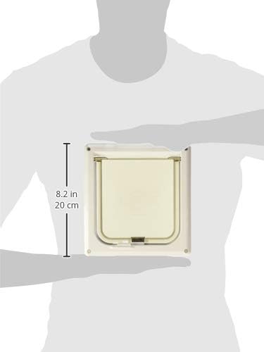 PetSafe Interior Cat Door: 2-Way Locking, Indoor Pet Door Flap-Tinted Privacy_Door for Cat Litter Box or Pet Feeder,Built-in & Durable_Door Frame, DIY Easy Install, Hardware Kit Included,(Pack of 6)