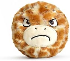 Squeaky Dog Toys for Aggressive Chewers,Squeaky Dog Balls Durable Plush Bouncy Puppy Ball Toys,Interactive Dog Toys for Small Medium Large Dogs,Bear, Rabbit, Lion, Tiger, Fox, Deer (Deer)
