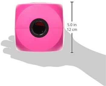 Kruuse Buster Cube Dog Toy – Large, Cherry – Interactive Treat Dispensing Puzzle Feeder for Dogs – Durable, Mentally Stimulating Enrichment Toy for Slower Eating & Boredom Reduction