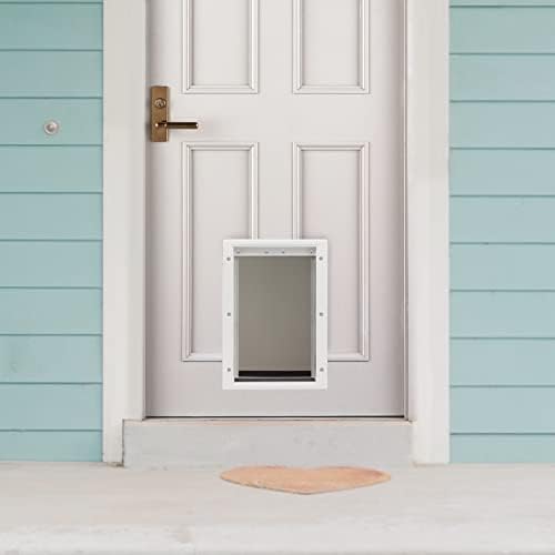 Dog Door Replacement Flaps,Medium Replacement Dog Door Flap Compatible with PetSafe Freedom PAC11-11038,Measures 12 7/8'' × 8 1/8'',Easy to Replace,Sturdy Weather-Proof & No Warped (Medium)