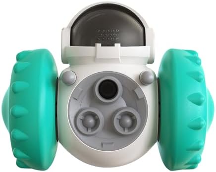 Cat Interactive Toys for Indoor Kitten Movement Weight Loss Kitty Funny Balls Slow Food Dispenser Feeder Treat Dispensing Feeding Pet Supplies Birthday Gift