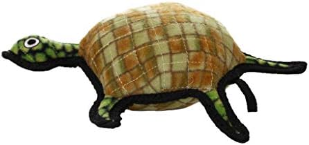 TUFFY® : 2 Pack Turtle Dog Toy: Ultra Durable Plush Toy with Multiple Layers & Reinforced Seams, Washable and Floats, Original Construction