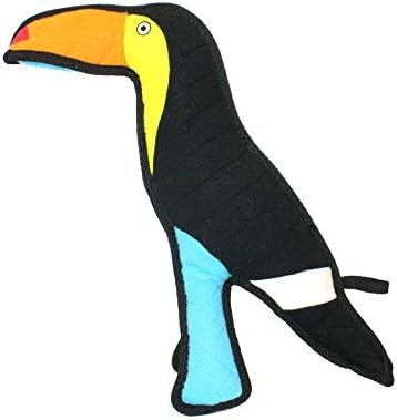 TUFFY® - 2 Pack Original : Toucan Dog Toy : : Ultra Durable Plush Toy with Multiple Layers & Reinforced Seams, Washable and Floats, Original Construction
