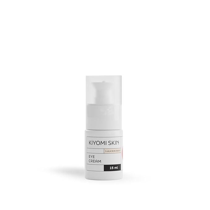 Under Eye Cream - Hydrating Eye Moisturizer with 5-ALA, Ceramides & Peptides for Dark Circles, Puffiness, Fine Lines - Fast-Absorbing Treatment for Sensitive Skin - Made in Germany