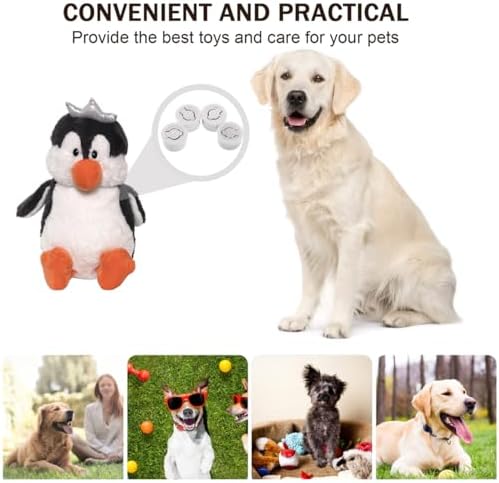 KESYOO 4Pcs Animal Replacement Squeakers for Dog Toys Interactive Cat Noise Maker for Kids Play Pet Training DIY Squeaky Toy Refills 0.98 in