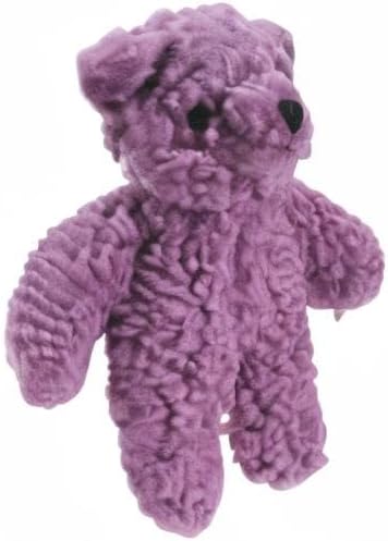 Zanies Berber Bear Dog Toys, Purple