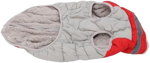 Mingzhe Zipper Up Dog Coat Windproof Comfortable Winter Snowsuit for Pets
