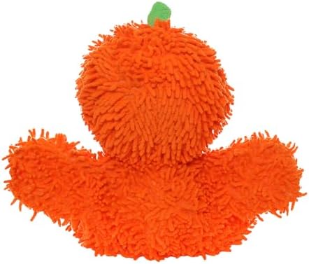 MIGHTY® 2 Pack Microfiber Medium Pumpkin Man Ultra Durable Plush Dog Toy