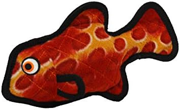 TUFFY® - 2 Pack Original : Fish Dog Toy : : Ultra Durable Plush Toy with Multiple Layers & Reinforced Seams, Washable and Floats, Original Construction