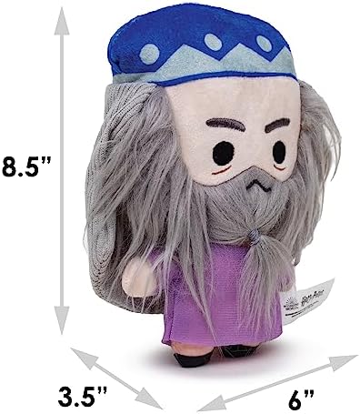Buckle-Down The Wizarding World of Harry Potter Dog Toy, Dumbledore Charm Full Body Pose Pet Toy, Plush