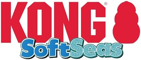 KONG SoftSeas Dog Toy – Plush Squeaky & Crinkle Toy for Dogs, Soft Thick Fabric, Ideal for Cuddling & Indoor Play (Small, Octopus/Turtle Combo)