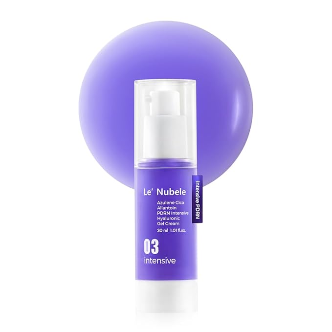 Le Nubele Azulene Cica PDRN Skin Regeneration Set (Serum + Ampoule + Gel Cream) 3-Step Skincare for Sensitive, Acne-Prone, and Aging Skin