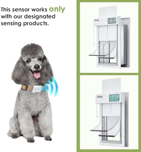 Large Pet Door Collar, Included 2 Sensor Collar (Large Size)
