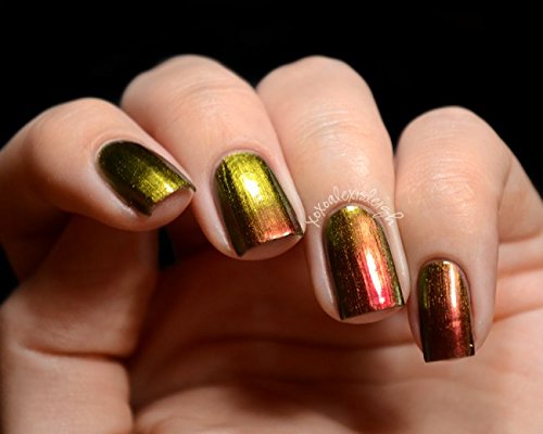 ILNP Nostalgia - Copper, Gold, Red, Bronze, Green Ultra Chrome Color Shifting Nail Polish