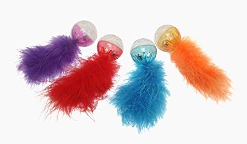 Lattice Ball with Feather - 2pack