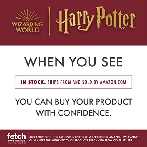Harry Potter 6-Inch Dumbledore Dog Toy | Small Dog Chew Toy With Crinkle Sound | 6" Design for Dogs