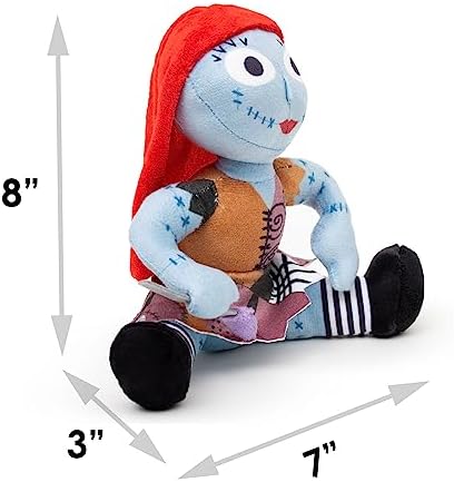 Buckle-Down Disney Dog Toy, The Nightmare Before Christmas Sally Sitting Pose Pet Toy, Plush