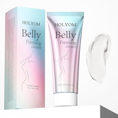 B Flat Belly Firming Cream - Premium Skin Tightening Cream for Stomach,Thighs & Butt, Skin Smoothing Moisturizer for Women and men, 3.92 fl oz