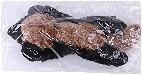 Pet Toys, Dog Squeaky Toys Interactive Toys for Chewers Durable Plush Dog Toys for Small Medium Large Dogs (Brown Mongoose)
