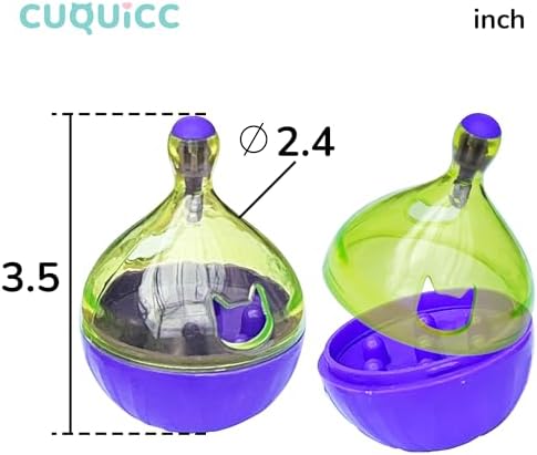 Rat Puzzle Foraging Toy, Interactive Toys for Guinea Pig Rabbit and Small Animal,Rats Enrichment and Sniffing Toy, Treat Dispensing Slow Toy for Rat cage Accessories 1pc
