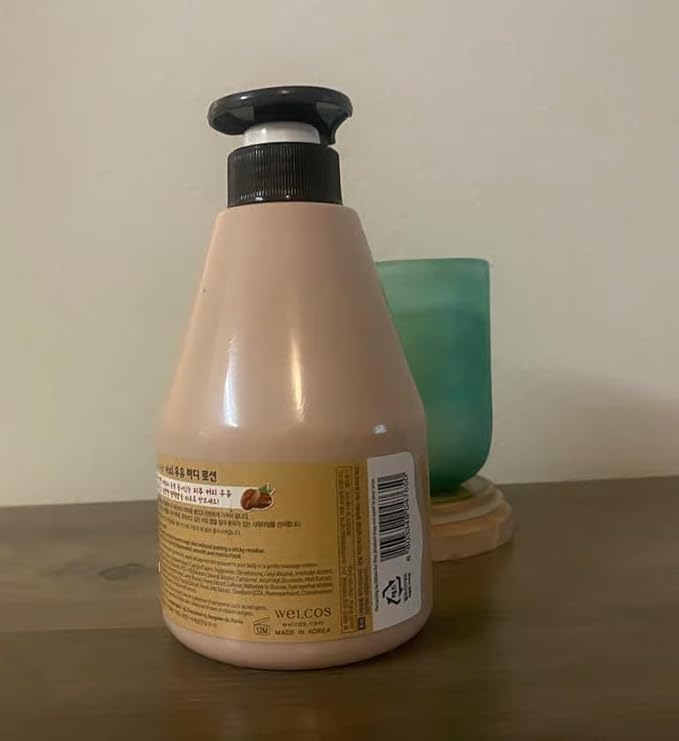 WELCOS KWAILNARA Coffee Milk Body Lotion (19.75 Fl Oz) – Energizing Korean Body Lotion for Deep Hydration | Milk Protein, Royal Jelly, & Coffee Extract Antioxidant Care | Paraben-Free & Non-Greasy