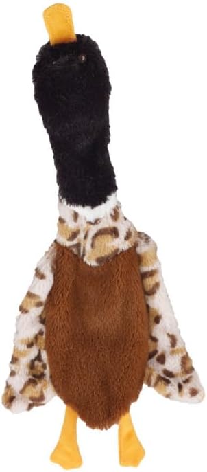 SPOT Skinneeez Crinklers Bird - Stuffing-Free Dog Toy with Crinkle & Squeaker Sounds, Durable for Light to Moderate Chewers, Tug Toy for Small Dogs & Puppies, 14in