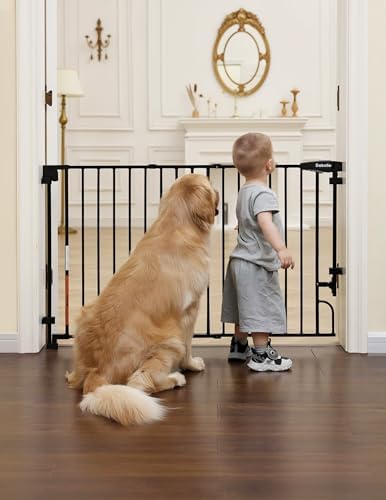Babelio Smart Baby/Pet Gate, New Generation of Safety Gate with Infrared Auto-Unlock & Removable Baby Gate