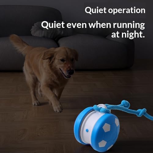 Interactive Dog Toys Dog Ball,Automatic Rolling and Bouncing Moving Dog Toy